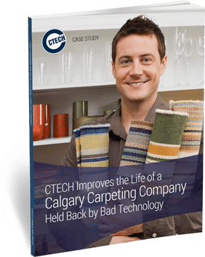 CTECH Improves The Life Of A Calgary Carpeting Company Held Back By Bad Technology