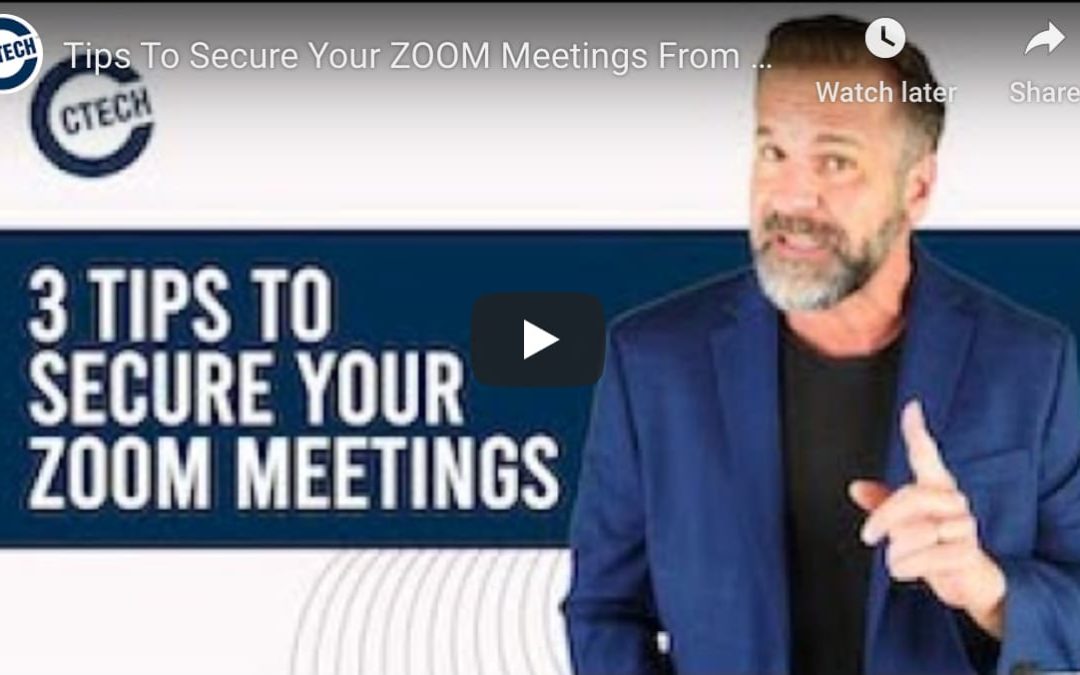 Top Tips to Secure Your Zoom Meetings Against Unwanted Visitors
