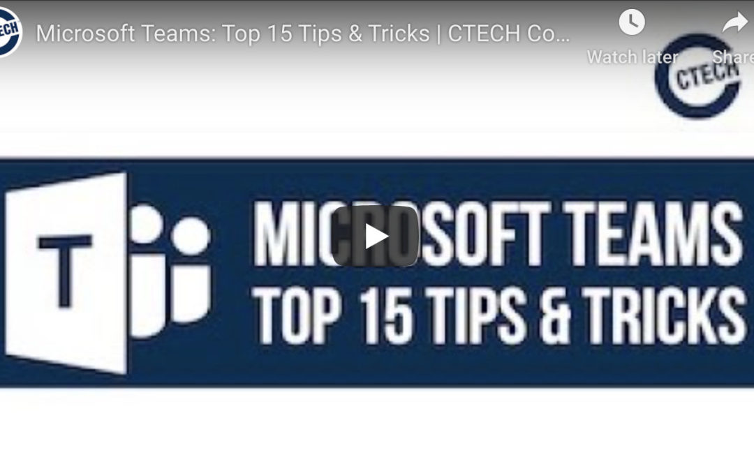 Microsoft Teams: Top 15 Tips & Tricks 