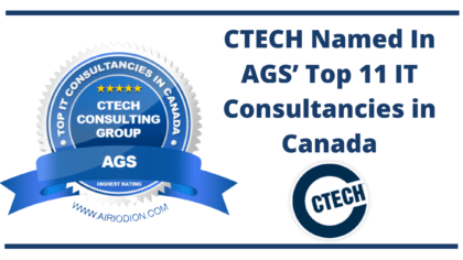 CTECH Named In AGS’ Top 11 IT Consultancies in Canada