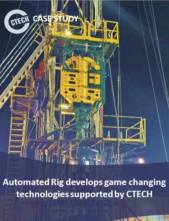 Automated Rig develops game changing technology supported by CTECH